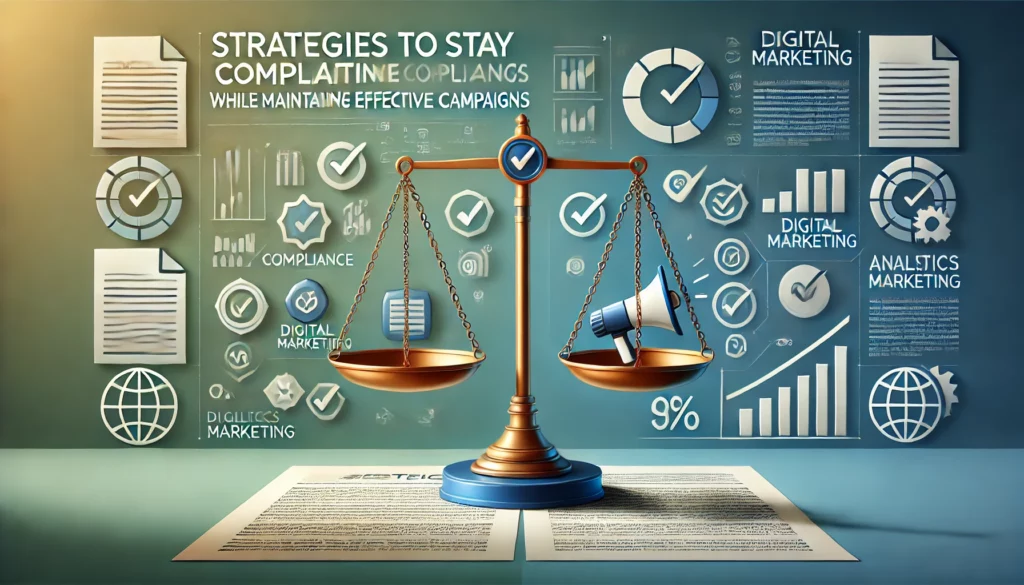 Data Privacy Regulations in 2025: Adapting Your Marketing Strategy 2 A professional and visually engaging banner image for the topic Strategies to Stay Compliant While Maintaining Effective Campaigns