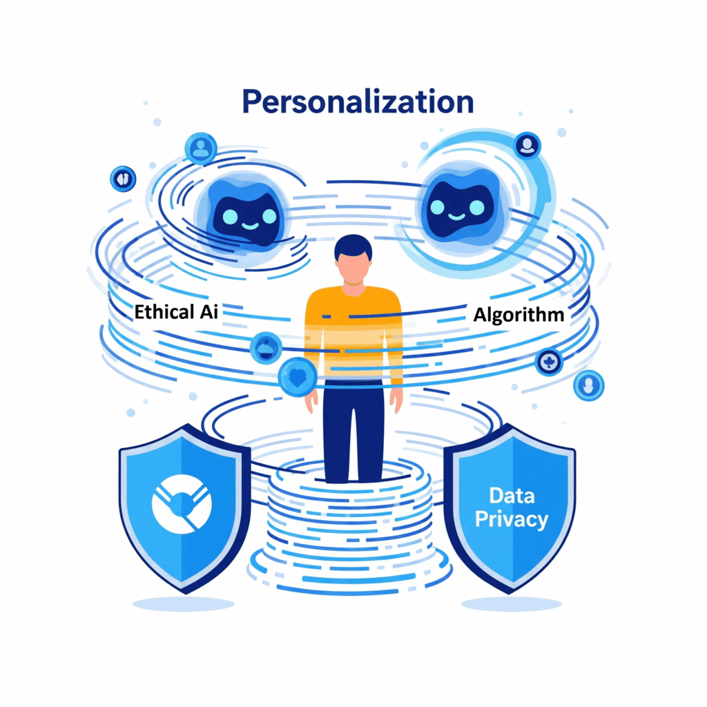 Ethical AI and Data Privacy in Marketing: Navigating the New Frontier of Trust 3 The Balancing Act: Personalisation vs. Privacy – Key to Ethical AI and Data Privacy in Marketing