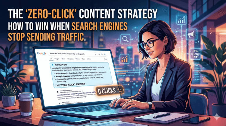 The ‘Zero-Click’ Content Strategy: How to Win When Search Engines Stop Sending Traffic