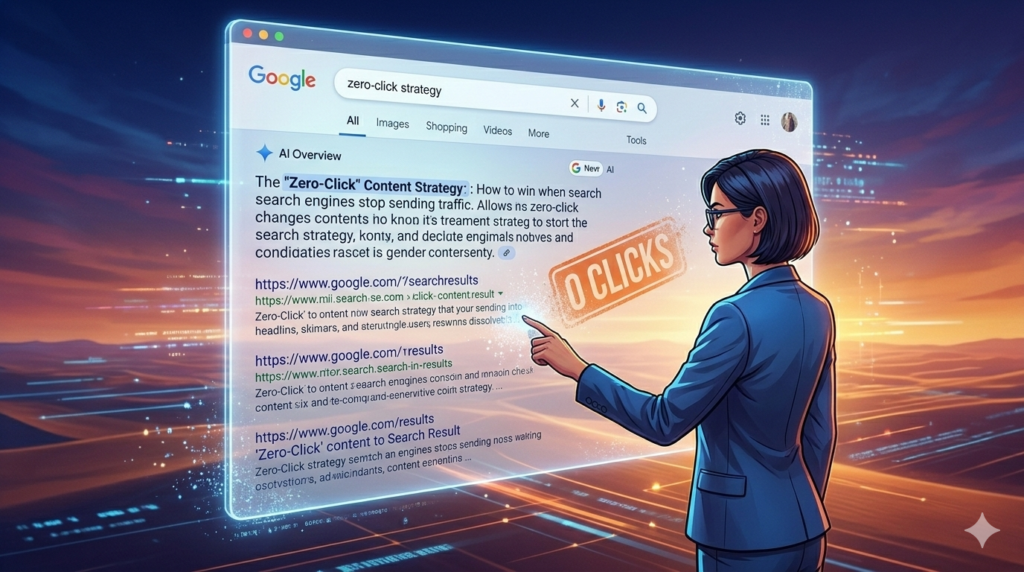 Zero Click Strategy: 1. The Mirage of the Search Result